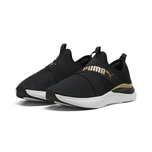 Image of PUMA Womens Softride Mayve Running Sneakers Shoes - Black