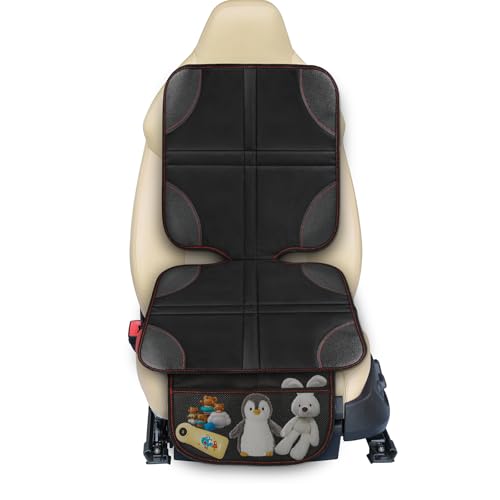 Ledebouk 1 Stück Kindersitzunterlage ISOFIX geeignete Sitzschoner Auto Kindersitz, rutschfest Wasserabweisender Autositzschoner, Autositzauflage Sitzschutz, für Babyschale, Kindersitz & Haustiere Ledebouk 1 Stück Kindersitzunterlage ISOFIX geeignete Sitzschoner Auto Kindersitz, rutschfest Wasserabweisender Autositzschoner, Autositzauflage Sitzschutz, für Babyschale, Kindersitz & Haustiere