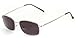 Seagulls Metal Frame Full Reading Sunglasses (Not a Bifocal) for Youthful and Active Men and Women (Chrome w/Black +2.50)