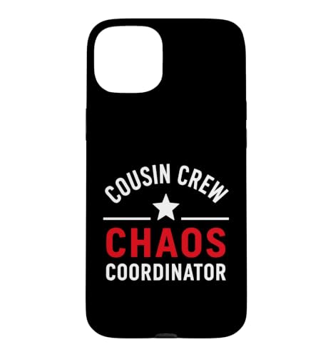 Squad Family Reunion Humor Cousin Crew Chaos Coordinator �X�}�z�P�[�X iPhone 15 Plus �p