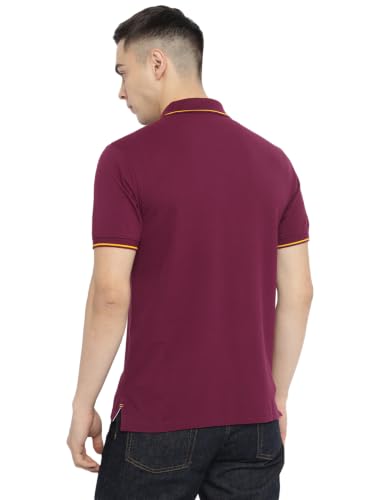 Image of AMERICAN CREW Polo Collar T-Shirt for Men with Pocket