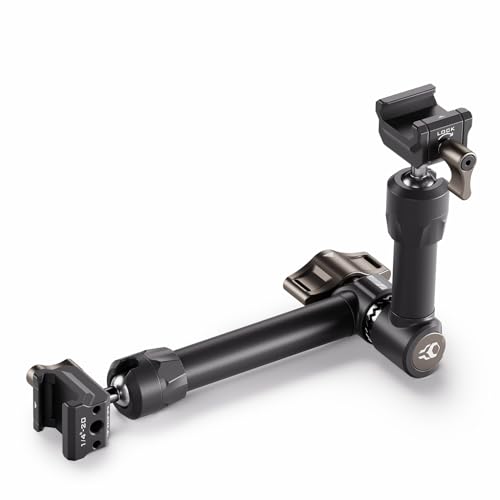 TILTA 10'' Magic Arm with Dual NATO Attachments, Adjustable Ball Joints Magic Articulating Arm, Max Load 11lb TA-PAA-B