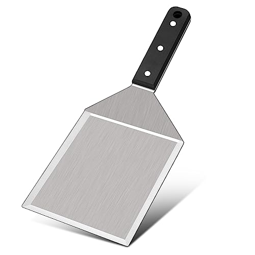 Joyfair Burger Spatula, Extra Wide Spatula with Beveled Edges, Smash Burger Flipper Ideal for Barbecue Hamburger Turner Grilling BBQ Griddle, Heavy Duty & Dishwasher Safe