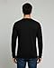 Real Essentials 3 Pack: Men's Cotton Long Sleeve Henley T-Shirt - Casual Work Activewear Tee-Set 5, L