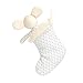Jellycat Shimmer Stocking Mouse Stuffed Animal, 8 inches- Christmas Plush Toy Décor