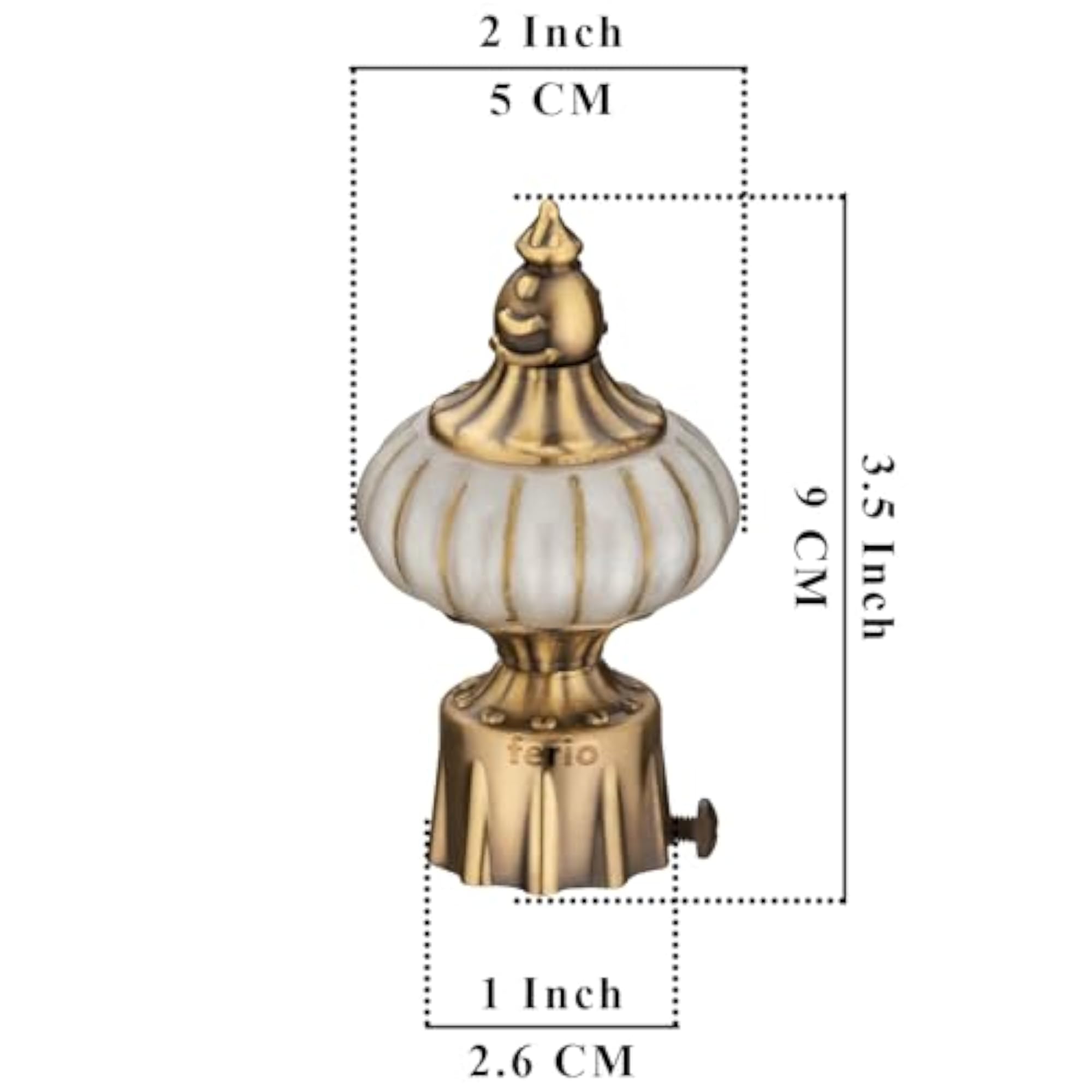Curtain Finials Curtain Brackets for Curtain Rod