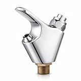 Grifo Fuente Vertical Cromado – Acero Inoxidable, Alta Resistencia, Ideal para...