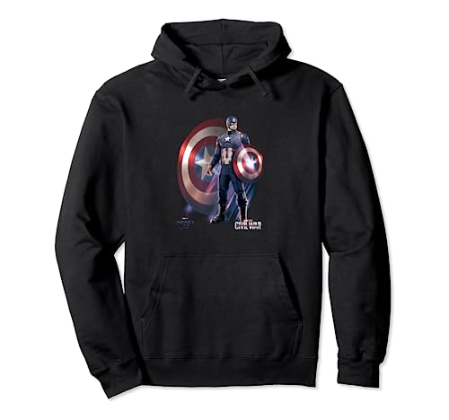 Sweat Captain America Marvel tissu anti-bouloche coupe confort durable