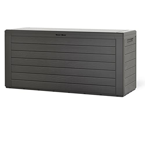 HLJMAQ Gartenbox Gartentruhe Auflagenbox Kissenbox Gartenmöbel Gartenbox Kissentruhe