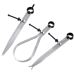 Ldjfcca Präzisions-Innenfeinmessgeräte 3er-Set