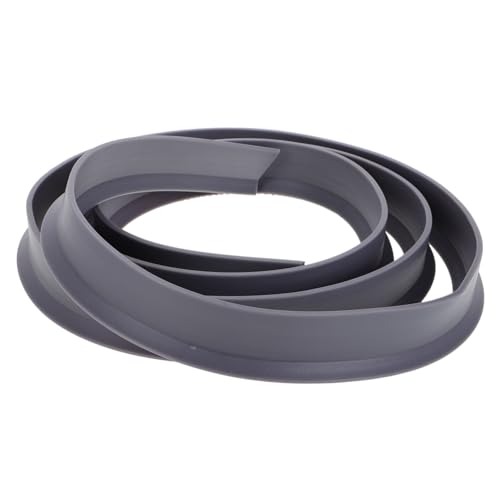 Cabilock Water Retaining Strip Flexible Shower Water Guard for Wet and Dry Separation High Long Strong Adhesive Splash Barrier for Bathroom Bathtub Kitchen Sink Grey