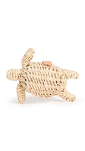 Poolside Bags Women's The Tortoise Mini Clutch, Natural, One Size