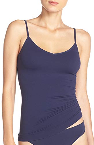 Image of Lavos Women's 2 Way Camisole V-Neck, Round Spaghetti Slip| Bamboo Cotton Anti Microbial 4-Way Stretchable
