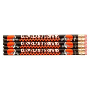 Crayons à papier NFL pour le bureau : écriture fluide avec ce lot de 6 fournitures scolaires