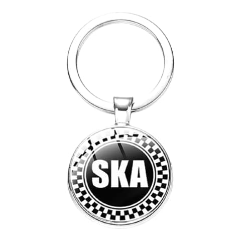 Rude Boy Rude Girl Key Chain Ring Wallet Punk Biker Keychains SKA Keyring Charms Fashion Car Bag Phone Accessories Woman Cover