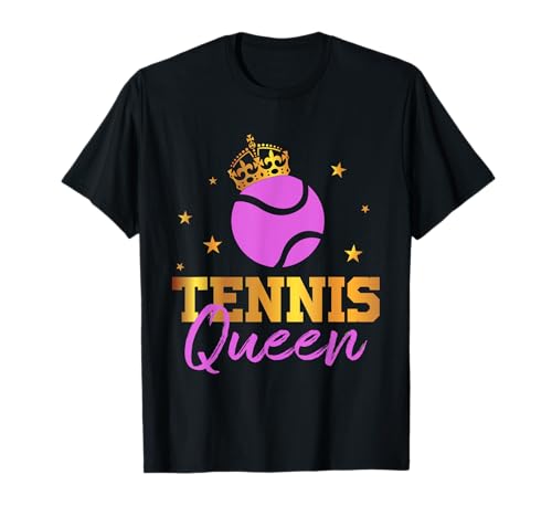Tennis Queen tennista atleta regalo donna Maglietta