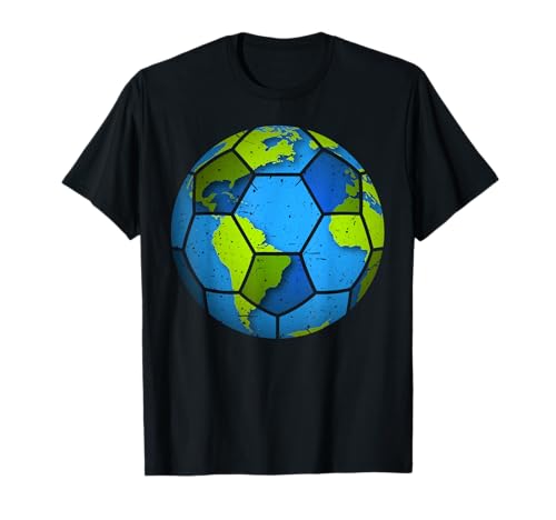 Ballon de Football de la Terre. Favoris du Jour de la Terre. Drôle 2024 Jour de la Terre T-Shirt