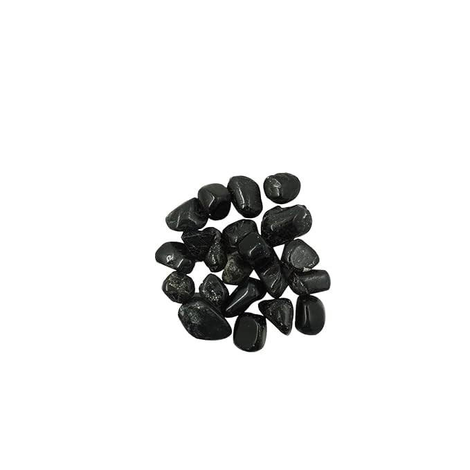 AVIKA Crystal Tumble Stones, Standard, Black Tourmaline-50.0 Grams