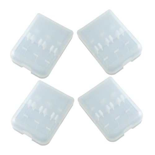 WEKADRIN 4個 電動歯ブラシヘッド収納ケース 耐久性製 防塵密封コンパクト設計 多機種対応 清潔衛生管理用収納ボックス