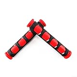 Hochleistungs-Gummi-Lenkerbremshebelabdeckungen für Motorräder und Fahrräder (rot)