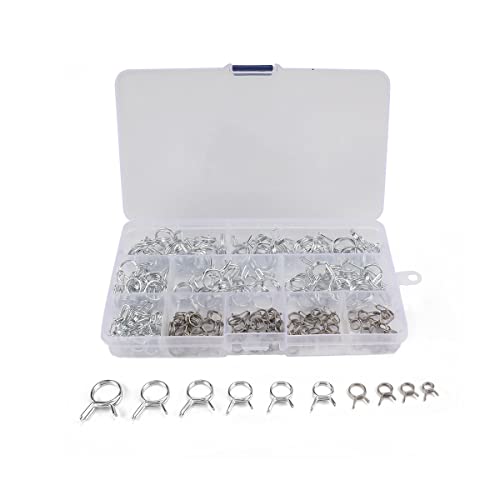 ANCLLO 150 Pezzi Molla Fascetta Stringitubo 10