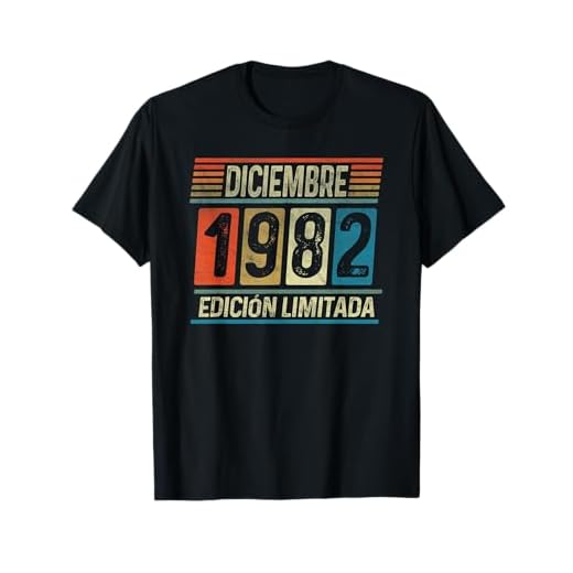 Diciembre 1982 Vintage - 41 Años Regalo Cumpleaños Hombre Camiseta