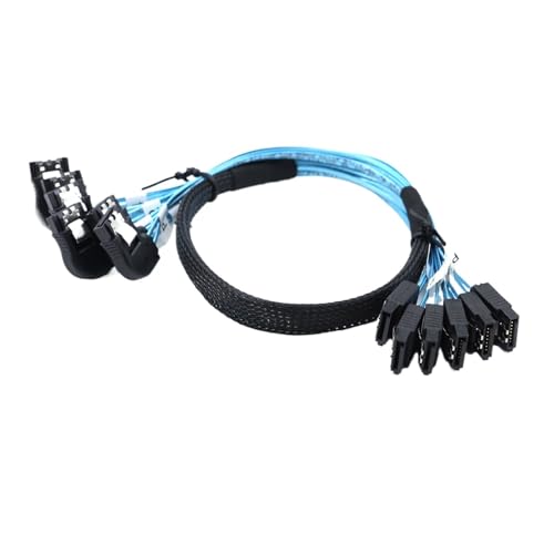 Cable SATA alta velocidad 1.0M 6 piezas miniatura 4