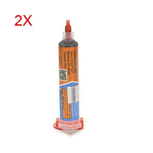 2Pcs XG-40 10CC Solder Flux Paste Soldering Tin Cream Sn63/Pb37