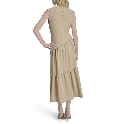 Robe midi sans manches DKNY ajustée : sublimez votre silhouette - 4