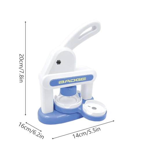 Presse à boutons manuelle robuste Veasbuu pour impression précise d'objets d'artisanat - 6