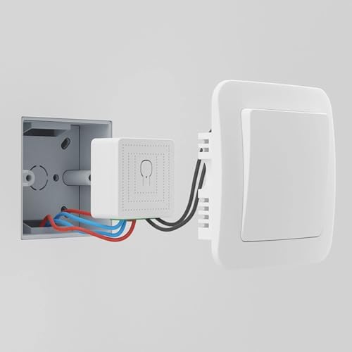 Kit 4 Mini Interruptor Inteligente Smart Switch16a Wifi Automação Alexa Google