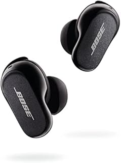 Bose QuietComfort Earbuds II, słuchawki bezprzewodowe z redukcją szumów, Bluetooth In-Ear z personalizacją dźwięku, Potrójne Czarne
