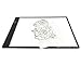 TatTech Tracing Light Box for Designs Stencils and Outlines A4