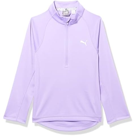 PUMA Golf Girls' 1/4 Zip Sweater Cover