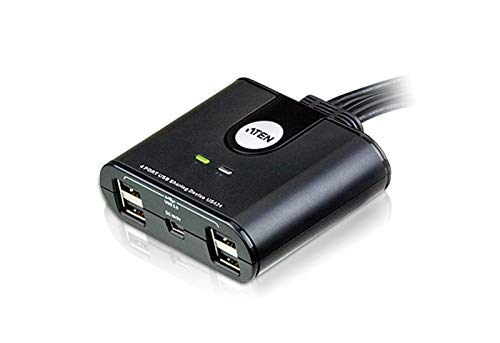 ATEN US424-AT - Hub USB, Negro
