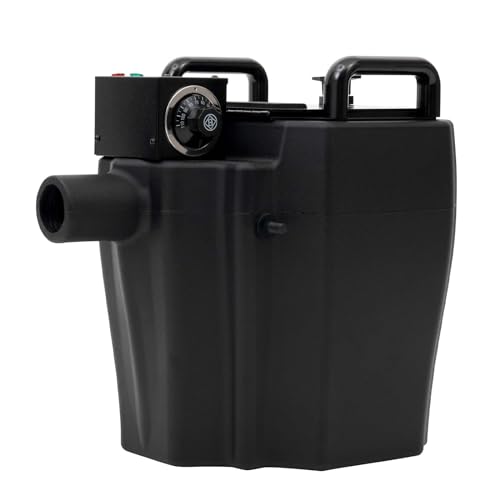 Máquina de niebla de hielo seco de 3500 W, generador de atmósfera para escenario con cobertura de humo de 150 m2 / 1614 ft2 y boquilla grande para actuaciones, fiestas, bares y bodas, color negro miniatura 2