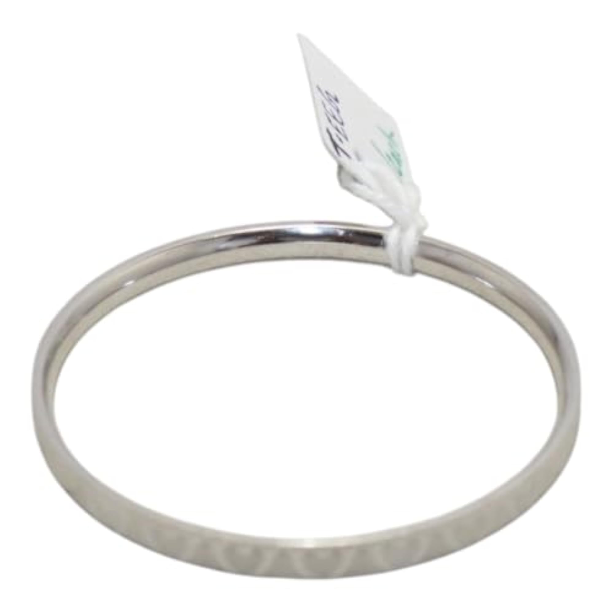 925 Sterling Silver Bangles with Heart Chillai Work, M0179