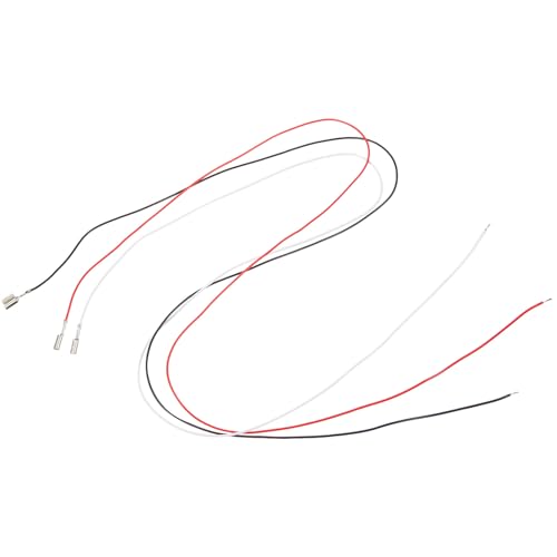POPETPOP 3 Piezas Cable para Cabezal Fonógrafo Cables de Datos para Tocadiscos Aislamiento Plástico Duradero Fácil Instalación Compatibles Mayoría de Equipos de Música y Fonógrafos