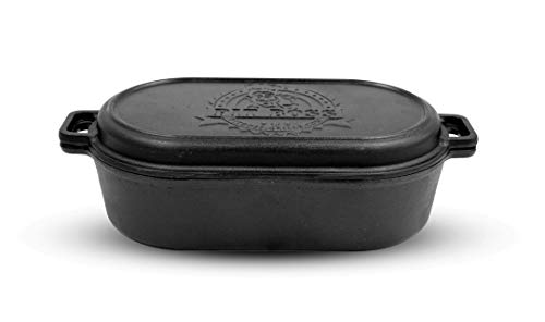 Pit Boss 6qt. Cast Iron Roaster with Lid by PIT BOSS - Used condition - US$49.06