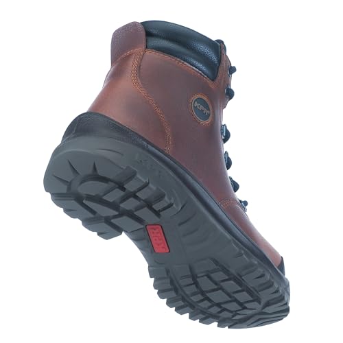 KPR Work Boots for Men CSA Approved Safety ESR Non Slip Waterproof 6" Composite Steel Toe Boots, M222-Brown-Men-8.5 by KPR - Image 5