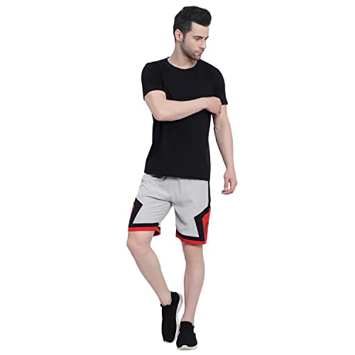 Image of BLUE STAR SHARK NS Lycra Sport Shorts for Men |Goa Shorts for Men | Running Shorts for Men | Regular Shorts for Men