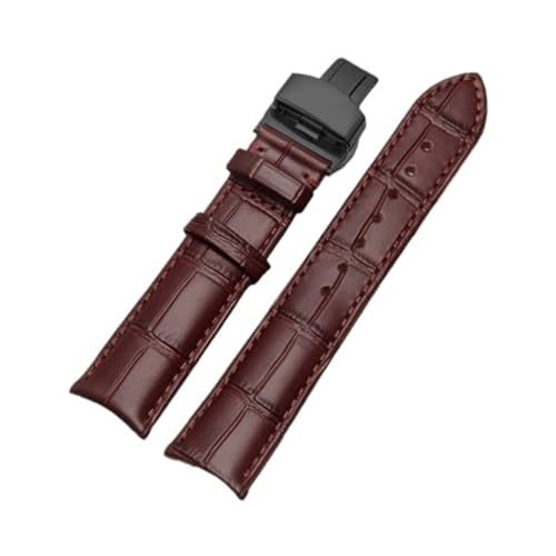 [CSXMSAW] BRETA Arc InterfaceU[EHb`Xgbv 19mm 20mm 21mm 22mmEHb`oh Tissot RossiniEHb`ohANZT[ Wƌ݊(Brown Black Clasp,20mm)