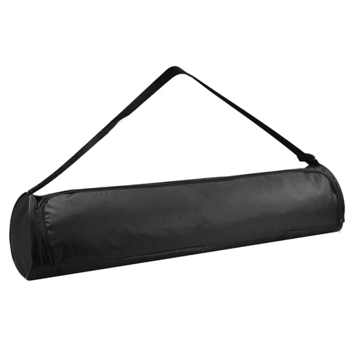Ehuihuan Yoga Matte Tragetasche, Tasche für Yogamatte Wasserdicht, Rucksack für Yogamatte aus Leichtem Oxford-Stoff, Verstellbarer Schultergurt Yogamatte Tasche Schwarz für Frauen Männer Ehuihuan Yoga Matte Tragetasche, Tasche für Yogamatte Wasserdicht, Rucksack für Yogamatte aus Leichtem Oxford-Stoff, Verstellbarer Schultergurt Yogamatte Tasche Schwarz für Frauen Männer