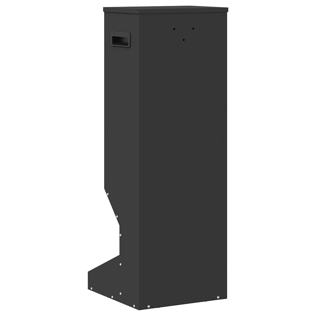Genérico Comedero para Ciervos Negro 28 x 30 x 80 cm,Producto para Mascotas y Animales,Productos para Mascotas,Cuencos, comederos, y bebederos para mascotas-874609