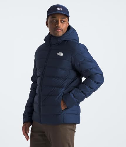 Image of THE NORTH FACE Men's Aconcagua 3 Hooded Jacket | Insulated, Wind & Water Resistant, Attached 3 Piece Hood With Cinch Cord