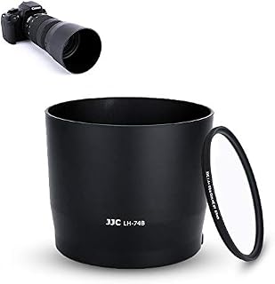 JJC Lens Hood with 67mm UV Filter for Canon EF 70-300mm F4-5.6 IS II/RF 100-400mm F5.6-8 IS Lens, Replaces Canon ET-74B Lens Hood