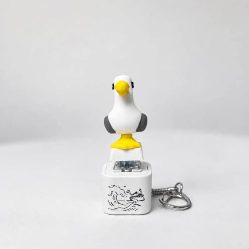 Idée cadeau originale : porte-clés Seagull Mine sonore rechargeable LED - 4