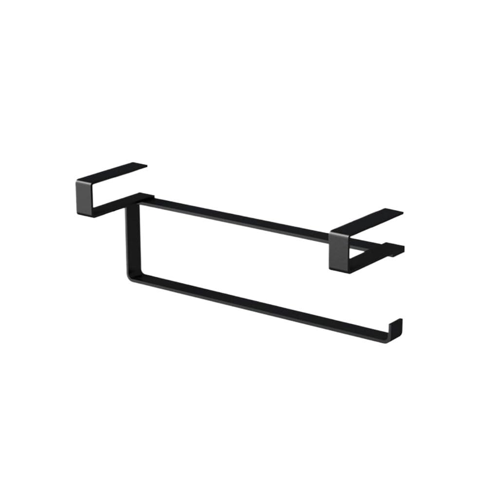 Zthyshoz Black Paper Towel Holder Kitchen Roll Holder Under Cabinet, Wall Mounted Paper Towel Rack, Holders For Bathroom