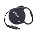 Lil Pals Retractable Leash, Extends 12-Feet long, For dogs up to 16#, Black