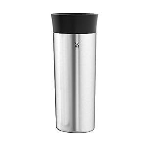 WMF Küchenminis Thermo-drinkbeker to go thermobeker 35 ml, 36 graden drinkopening, houdt dranken warm en koud, Cromargan…